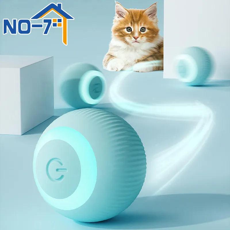 Interactive Cat Toy: Smart Ball for Engaging and Intelligent Play  ourlum.com   