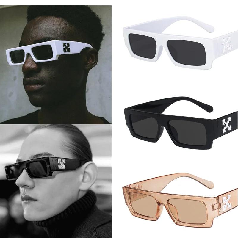 Retro Square Sunglasses for Men and Women - Luxury UV400 Eyewear, Vintage Designer Shades