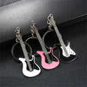 Creative Mini Musical Instruments Guitar Keychain Gift Accessory