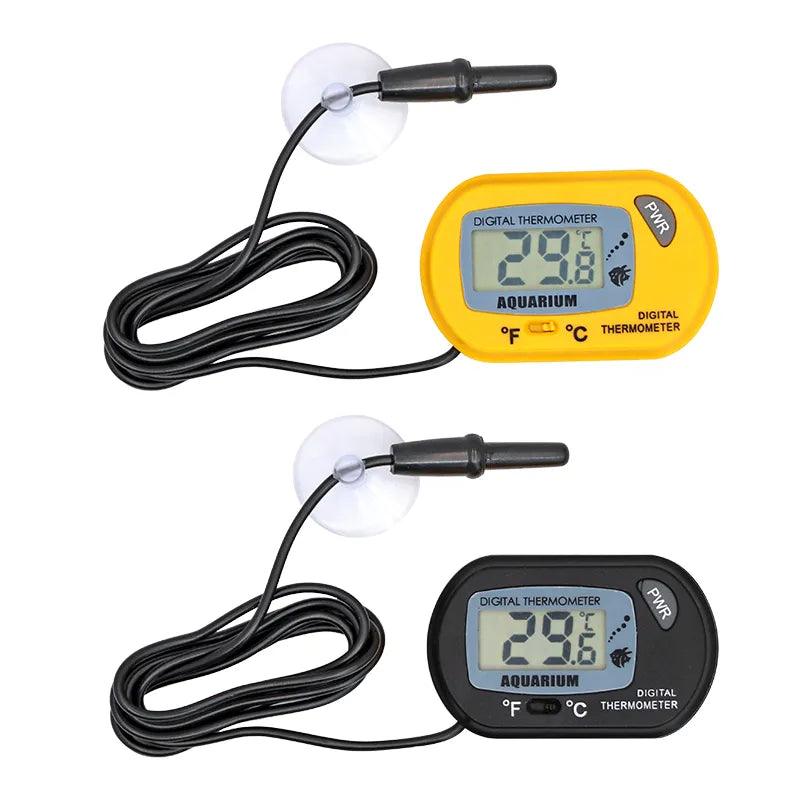 LCD Digital Aquarium Thermometer: High Accuracy, Waterproof Probe, Easy Installation  ourlum.com   