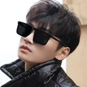 Stylish UV400 Oversized Square Sunglasses for Men and Women