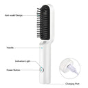 Wireless Heating Hair Comb Straightener For Men’s Beard