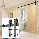 US 6.6FT/8FT/10Feet Sliding Barn Door Hardware Kit