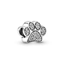 Sterling Silver Dog Charm Bead for Pandora Bracelet Jewelry