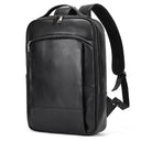 Men's Retro Crazy Horse Leather Backpack for 15.6 Inch Laptop