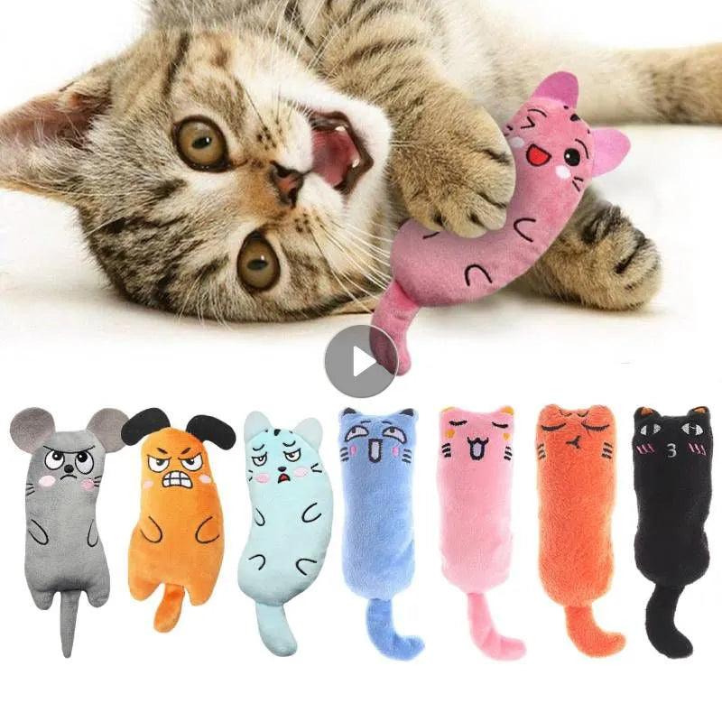 Catnip Plush Toy: Engaging Pet Playtime, Stress Relief, Interactive Fun  ourlum.com   