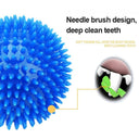 Small Dog Interactive Hedgehog Ball Toy for Teeth Cleaning