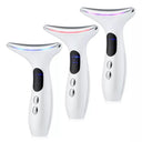 EMS Microcurrent Face Neck Beauty Device LED Photon Firming Rejuvenation Anti Wrinkle Thin Double Chin Skin Care Facial Massager  ourlum.com   