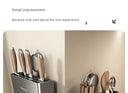 Punch-Free Suction Rack Wall-Mounted For Home Kitchen Storage