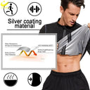 Men's Sauna Jacket for Weight Loss and Fat Burning Top