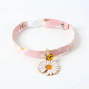 Adjustable Cute Kitten Collar with Bell - Safe & Stylish Cat Accessories  ourlum.com H S(17-32cm) CN