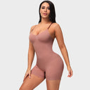 GUUDIA Seamless Open Crotch Shapewear Bodysuit for Tummy Control & Butt Lifting