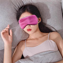 Sleeping Eye Mask Block Out Light Soft Travel Aid Eyeshade