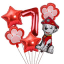 Paw Patrol Dog Balloon Set Chase Skye Marshall Birthday Fun