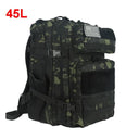 25L/45L Tactical Backpack for Camping and Hiking Gear