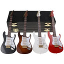 Wooden Musical Instruments Collection Decorative Ornaments Mini Electric Guitar Model Gifts