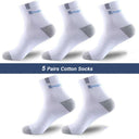 Men's Bamboo Fiber Socks - 5 Pairs of Deodorant Comfort