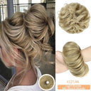 Messy Curly Chignon Bun Wig Stylish Hairpiece for Women