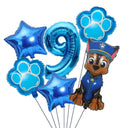 Paw Patrol Dog Balloon Set Chase Skye Marshall Birthday Fun