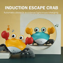 Crawling Escape Crab: Interactive Electric Luminous Music Toy  ourlum.com   