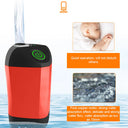 Compact IPX7 Waterproof Electric Shower Pump With Temperature Display