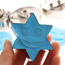 Stainless Steel Smile Face Cookie Cutter Set 4pcs Baking Molds