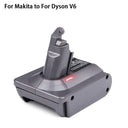 For Makita Dewalt Milwaukee Bosch 18V Battery Adapter For Dyson V6 V7 V8 Vacuum Cleaner