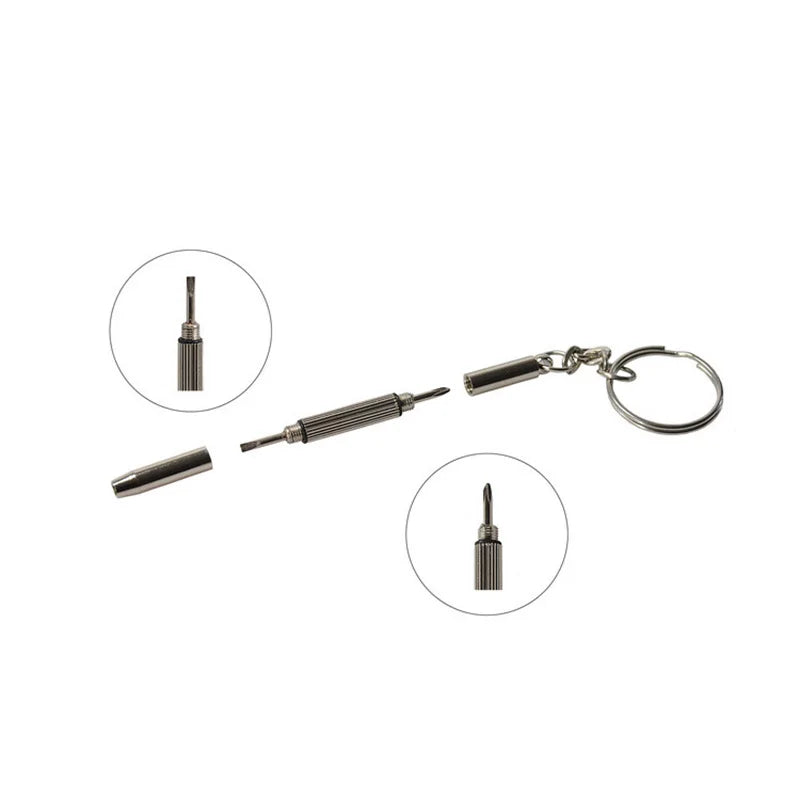Eyeglass Screwdriver Keychain Repair Tool Kit: On-the-Go Convenience  ourlum.com   