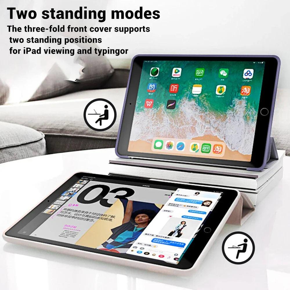 iPad Smart Case: Stylish Pu Leather Cover with Enhanced Protection  ourlum.com   