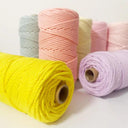 Cotton Macrame Cord Rope Twine String Crafts DIY Bohemia Wedding Decor  ourlum.com   