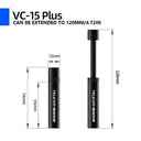 Adjustable Telescopic GPU Holder for Vertical Gaming Setup  ourlum.com Black VC15 PLUS CHINA 