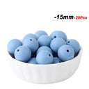 Baby Round Silicone Beads Safe Multi-functional Teething Relief