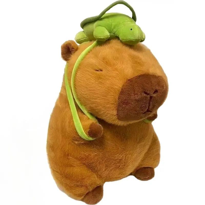 Capybara Plush Toy: Kawaii Anime Fluffy Doll, Stuffed Animal Gift  ourlum.com Capybara with bag 23cm 