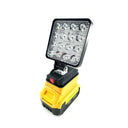 Versatile LED Work Light for Makita DeWalt Milwaukee Bosch