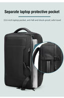 Expandable Airbag Backpack for Men 16 Inch Waterproof Bag