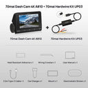 70mai Dash Cam A810 UHD 4K: Superior Image Quality & Safety Features  ourlum.com Front n HW Kit UP03 Russian Federation UHS-I U3 128GB