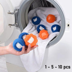 Pet Hair Removal Ball: Eco-Friendly Laundry Cleaning Tool - Cat & Dog Fur Remover