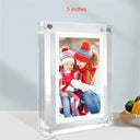 Acrylic Digital Photo Frame 5/7 Inch 1000mAh IPS Screen