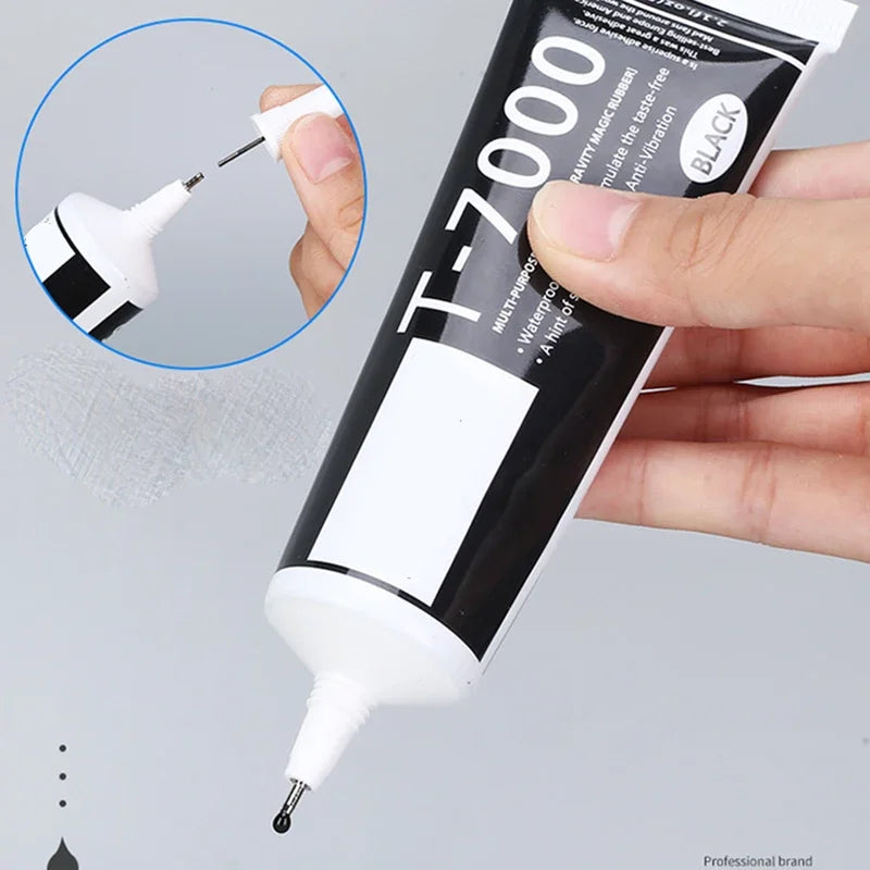 T7000 Black Adhesive: Strong Repair Glue for Electronics  ourlum.com   