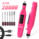 Portable Professional Electric Nail Drill Machine Set