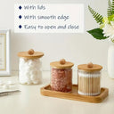 Acrylic Qtip Holder & Makeup Organizer : Elegant Storage Solution  ourlum.com   