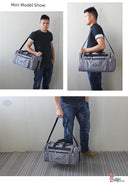 Large Capacity Hand-Held Luggage Bag for Travel Abroad