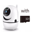 Ycc365 Plus Smart HD WiFi Camera: Enhanced Home Security Solution  ourlum.com white add 32G EU plug 