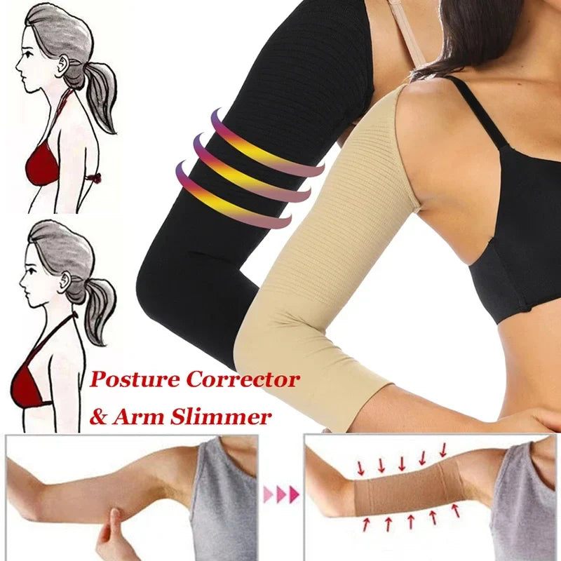 Women's Slimming Arm Shaper & Posture Corrector for Comfortable Support