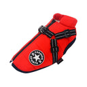 Winter Waterproof Dog Jacket for Small Breeds: Stylish & Warm Coat  ourlum.com Red S 