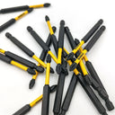 DEWALT 89mm PH2 Hex Screwdriver Bit Set for Wood and Masonry