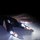 Night Light Waterproof Led Fishing Gloves Outdoor Tool