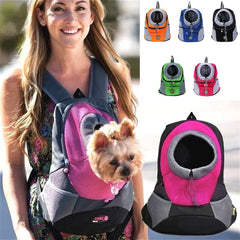 Pet Travel Backpack Breathable Mesh Dog Cat Carrier Fashionable Design
