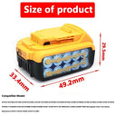 High Capacity 12000mAh DCB200 Battery for Dewalt Tools