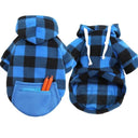 Winter Wool Pet Hoodie: Cozy Chihuahua Pug Sweater for Small Dogs  ourlum.com Blue XS(0.5-2kg) 